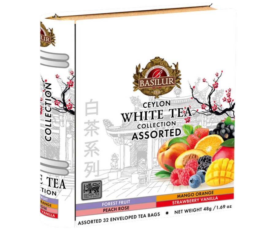 Zestaw herbat WHITE TEA ASSORTED saszetki - 32 x 1,5 g