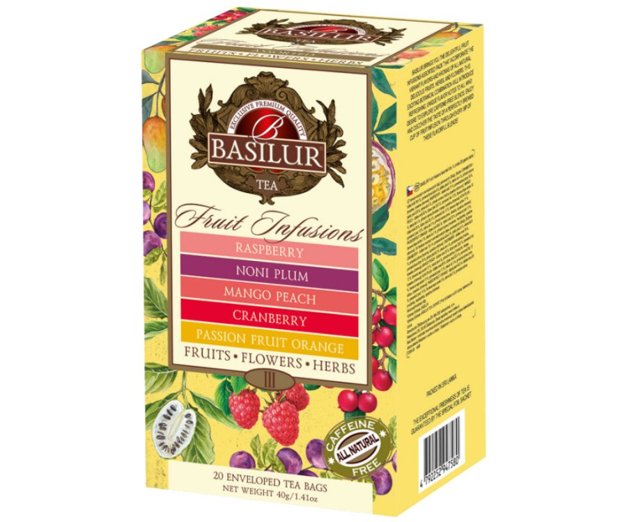 FRUIT INFUSIONS ASSORTED VOL. III saszetki kopertowane - 20 x 2 g
