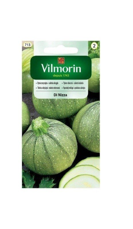 Cukinia okrągła Di Nizza 2 g Vilmorin
