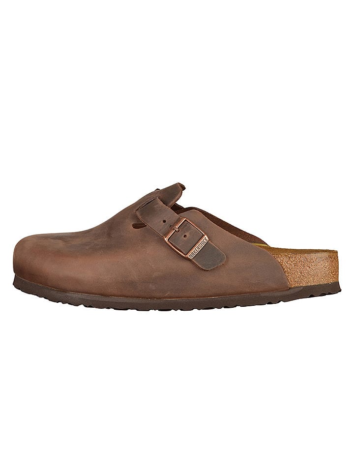 Birkenstock Skórzane chodaki 
