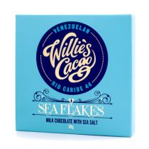 Willies Cacao Czekolada z solą morską Sea Flake 50 g