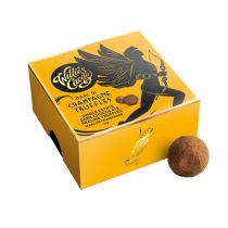 Willies Cacao Czekoladki  Praline Truffles Marc de Champagne 35 g