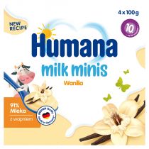 Humana Milk Minis Budyń waniliowy po 10. miesiącu 400 g