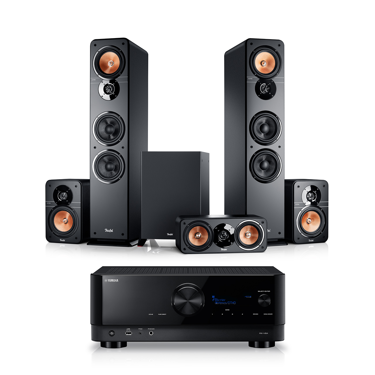 ULTIMA 40 Surround + Yamaha RX-V6A 