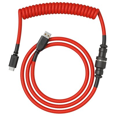 Glorious PC Gaming Race Glorious PC Gaming Race Coil Cable Crimson Red USB-C USB-A