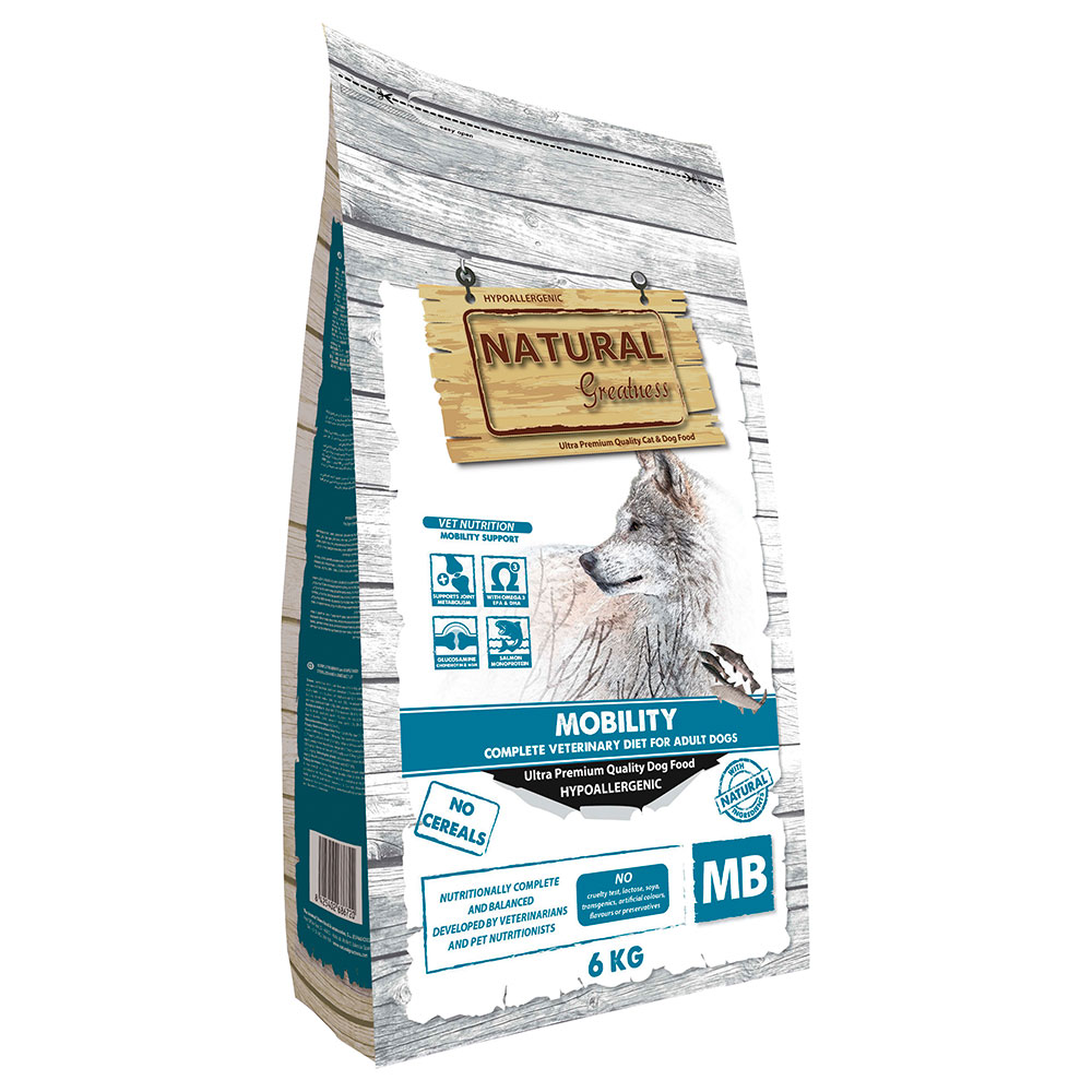 Karma dla psów Natural Greatness Diet Vet Mobility - 6 kg