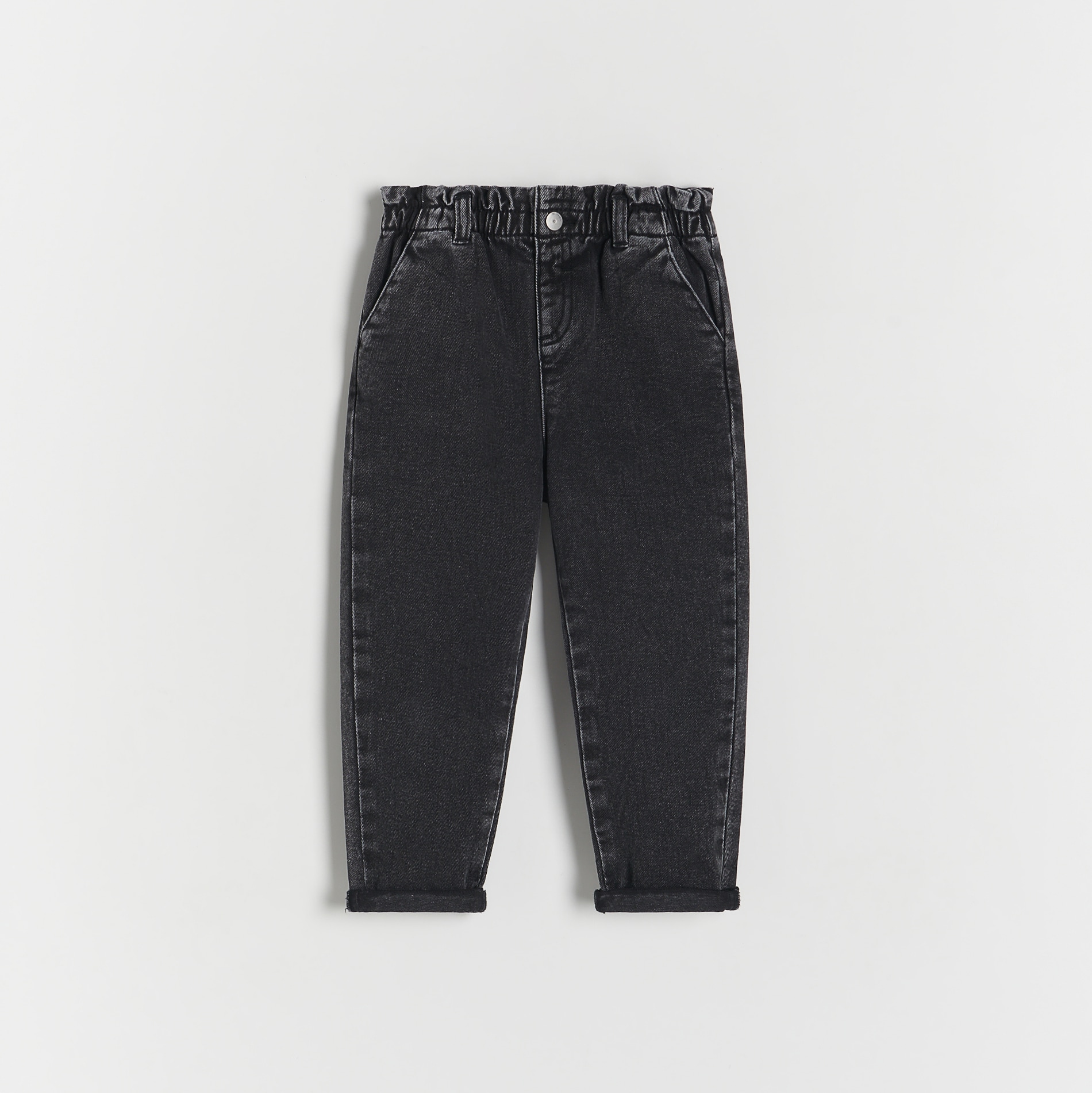 Reserved - Classic denim baggy - Szary