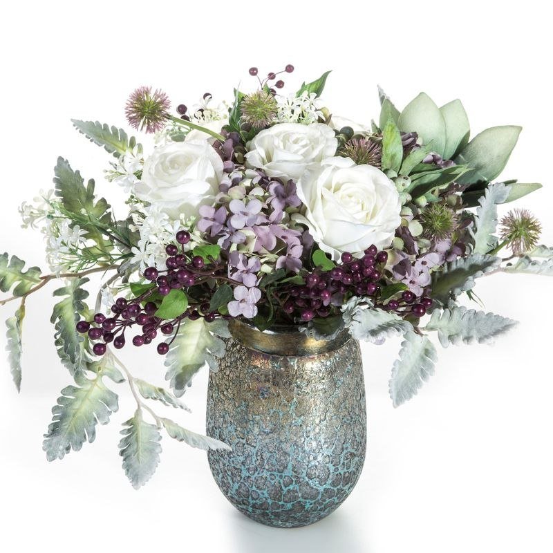 KWIAT NATU 133 DŁ. 70CM DŁ. LIŚCI 41CM ZIELONY