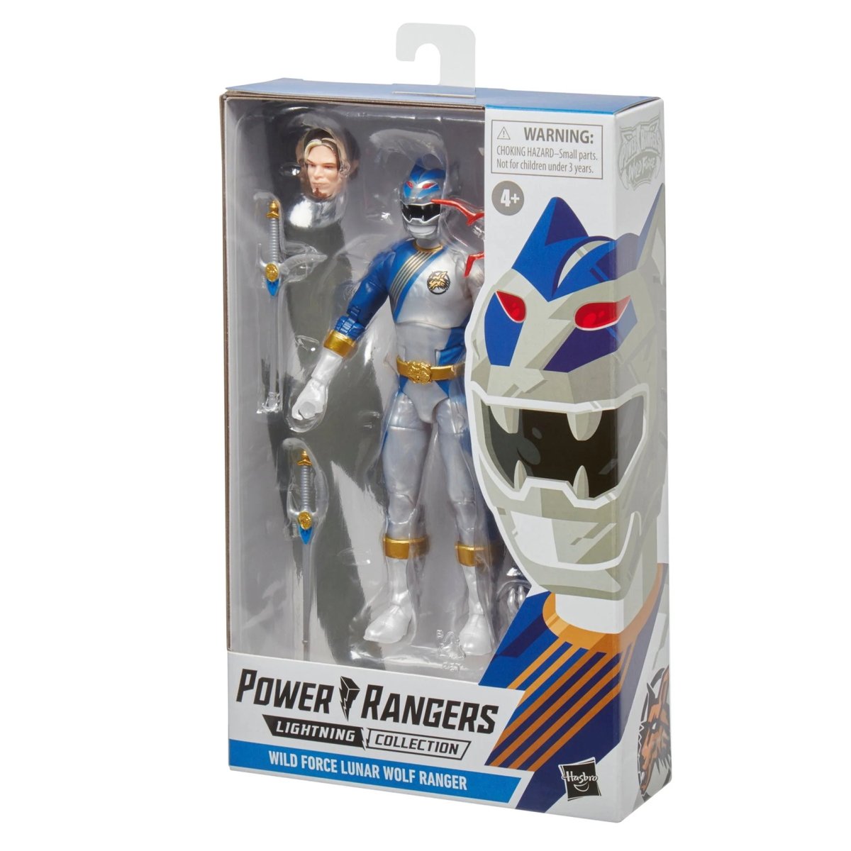 Kolekcja Power Rangers Lightning Wild Force Lunar Wolf Ranger 15-Cm Premium Kolekcjonerska figurka zabawka Moc Pop Art Wariant opakowania