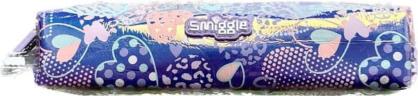Smiggle - Piórnik - niebieskie serca