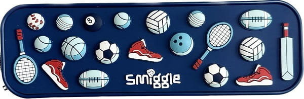 Smiggle - silikonowy piórnik: sport