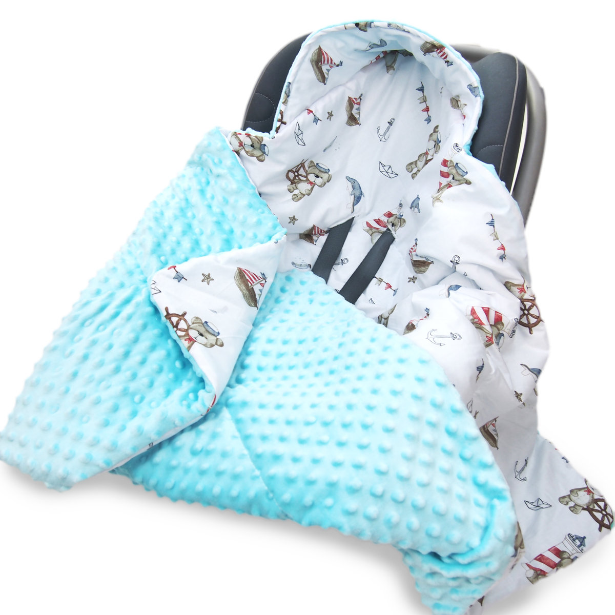 Kerstin KOCYK DO FOTELIKA NOSIDEŁKA WÓZKA OTULACZ