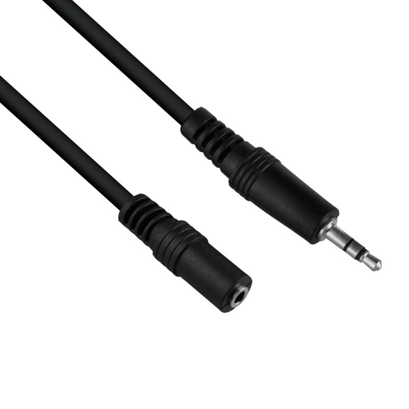 Przedłużacz JACK gniazdo-wtyk 3,5 mm, 5 m