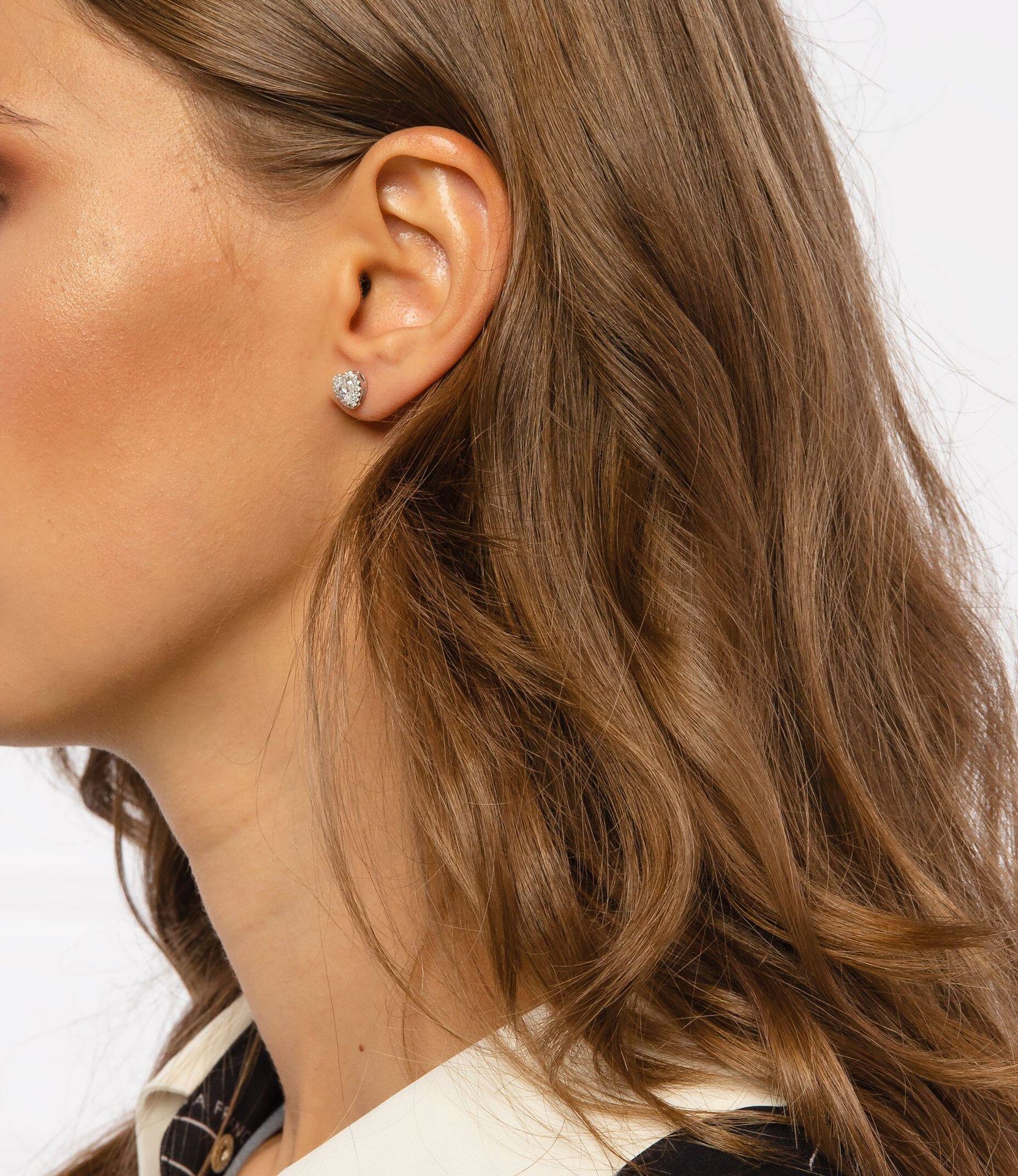 Michael Kors Kolczyki Bril Heart Stud
