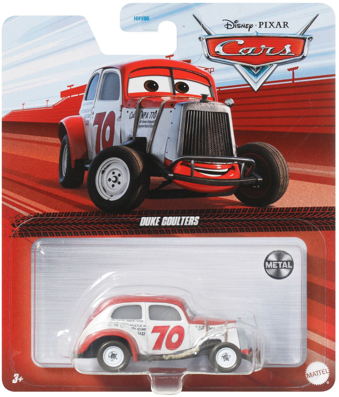 Auta Cars 3 Autko Duke Coulters FLL95