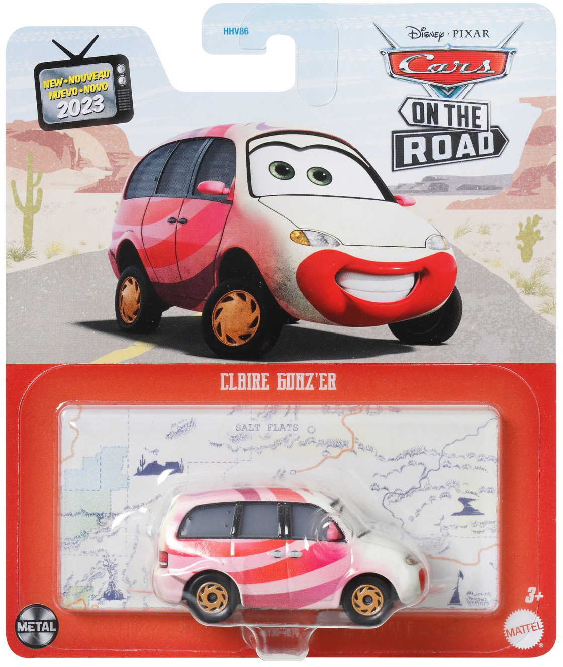 Auta Cars 3 Autko Claire Gunz'er HKY30