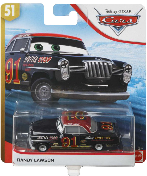 Auta Cars 3 Autko Randy Lawson GCB89