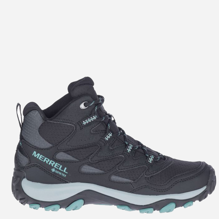 Buty trekkingowe damskie niskie Merrell West Rim Sport mid gore tex J036552 37 (6.5US) 23.5 cm Czarne (194917540190)