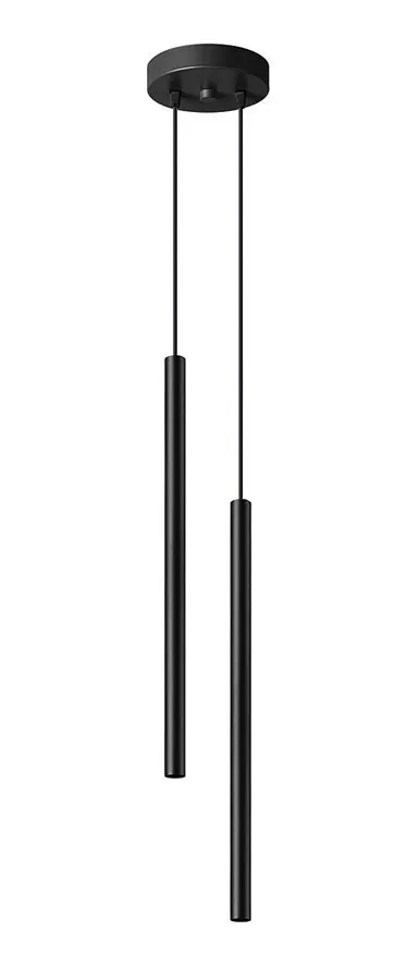Czarna lampa wisząca sople - A378 A9-D65