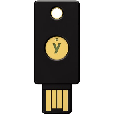 Klucz zabezpieczający Yubico YubiKey5 czarny Nfc