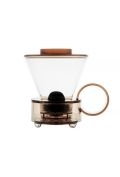 Dripper Zaparzacz do kawy szklany przezroczysty