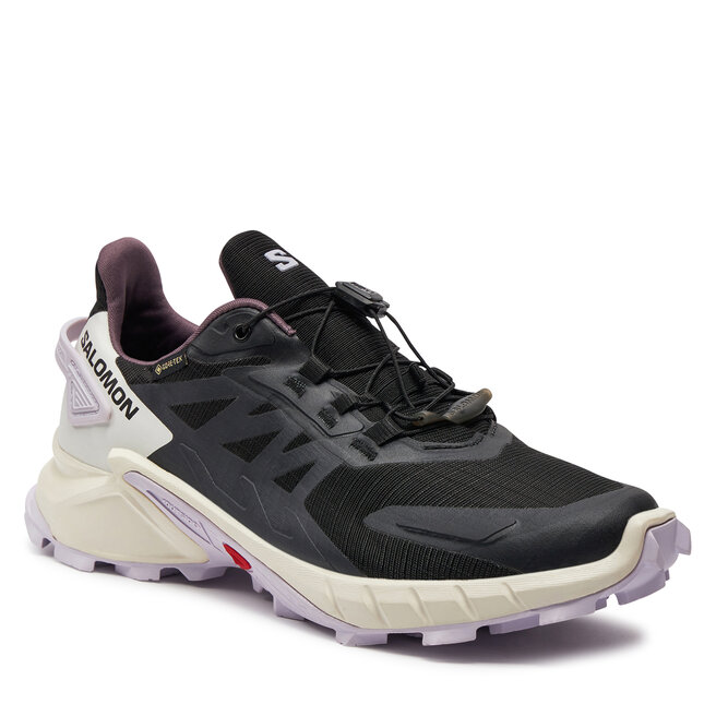 Buty do biegania Salomon Supercross 4 Gore-Tex L47461800 Czarny