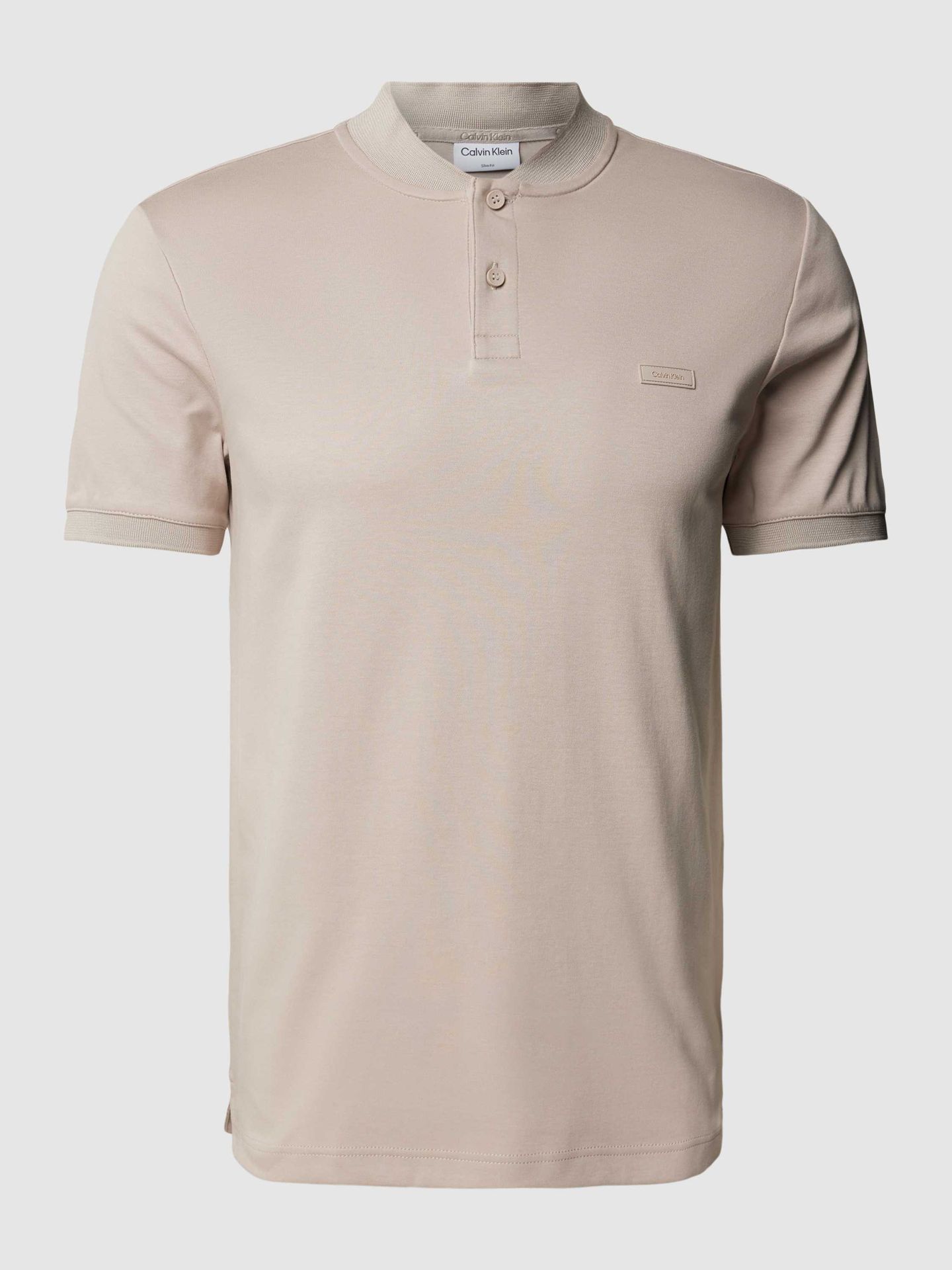 Koszulka polo o kroju slim fit ze stójką