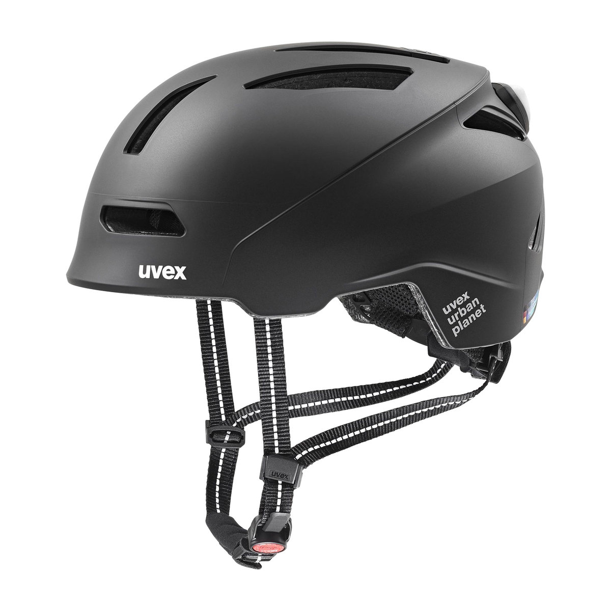 Kask rowerowy UVEX Urban Planet LED czarny 41/0/065/01/17 58-61 cm