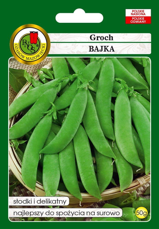 Groch siewny cukrowy Bajka 50 g PNOS
