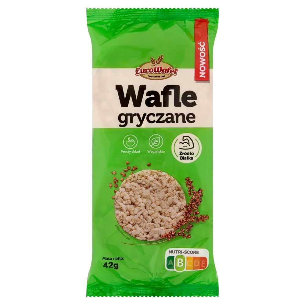 Eurowafel Wafle gryczane 42 g