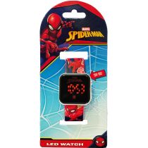 KIDS EUROSWAN Zegarek LED z kalendarzem Spiderman SPD4800