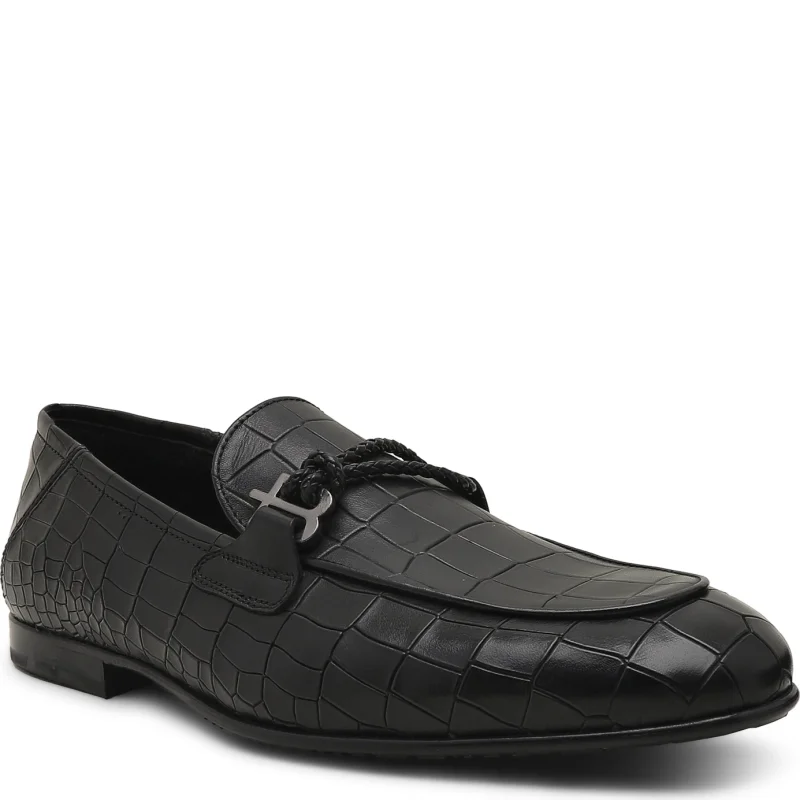 Baldinini Skórzane loafersy