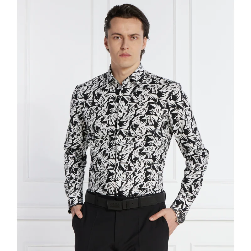 BOSS BLACK Koszula H-HANK-kent-C1 | Slim Fit
