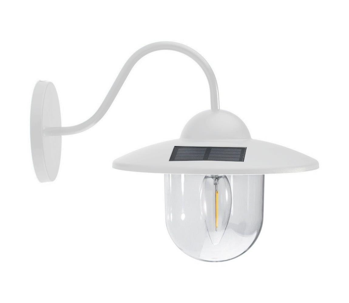 LED Kinkiet solarny LED/0,5W/1,2V IP44 biały