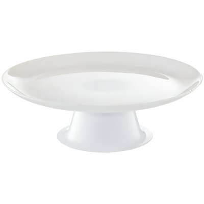 Patera Szklana Ambition Lily Biała 25 Cm