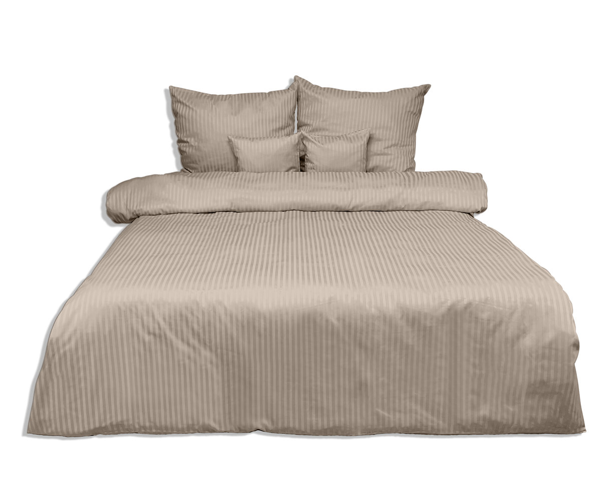 Matex, Pościel z adamaszkowej satyny bawełnianej (160x200-1, 70x80-2)