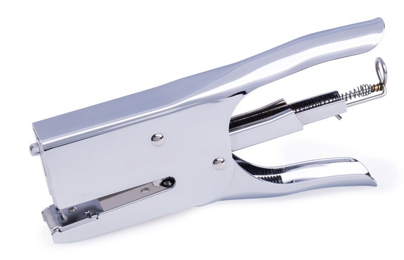 Office Products, Zszywacz Nożycowy, Srebrny