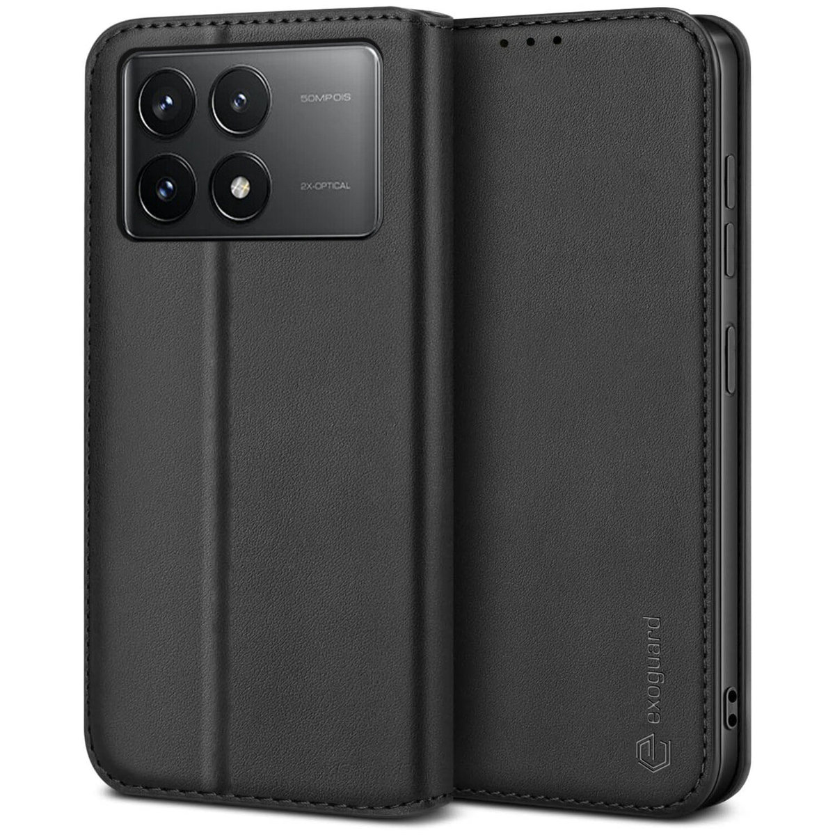 EXOGUARD WALLET 2 - XIAOMI POCO X6 PRO 5G - PANCERNE CASE OBUDOWA FUTERAŁ PORTFEL