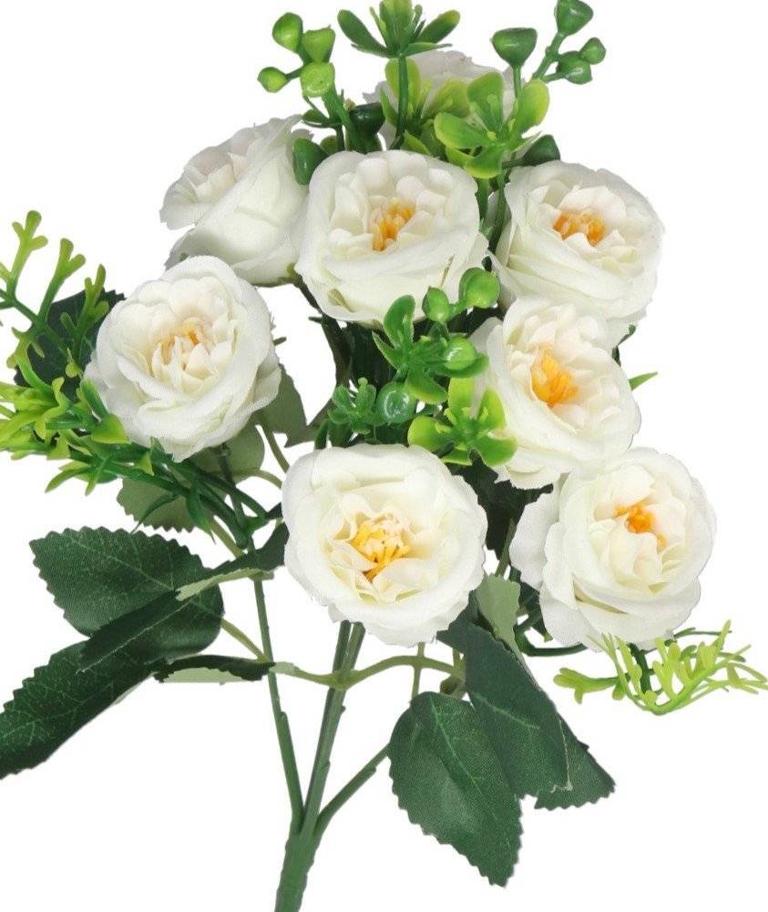 SZTUCZNE KWIATY GAŁĄZKI ROŚLINY RÓŻA RÓŻE JAK ŻYWE