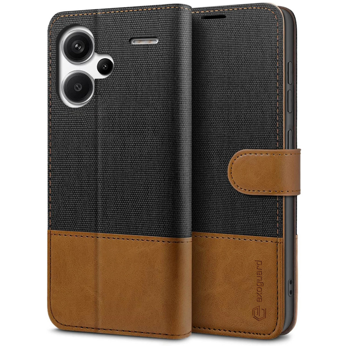 EXOGUARD WALLET - XIAOMI REDMI NOTE 13 PRO PLUS 5G - PANCERNE CASE OBUDOWA FUTERAŁ PORTFEL