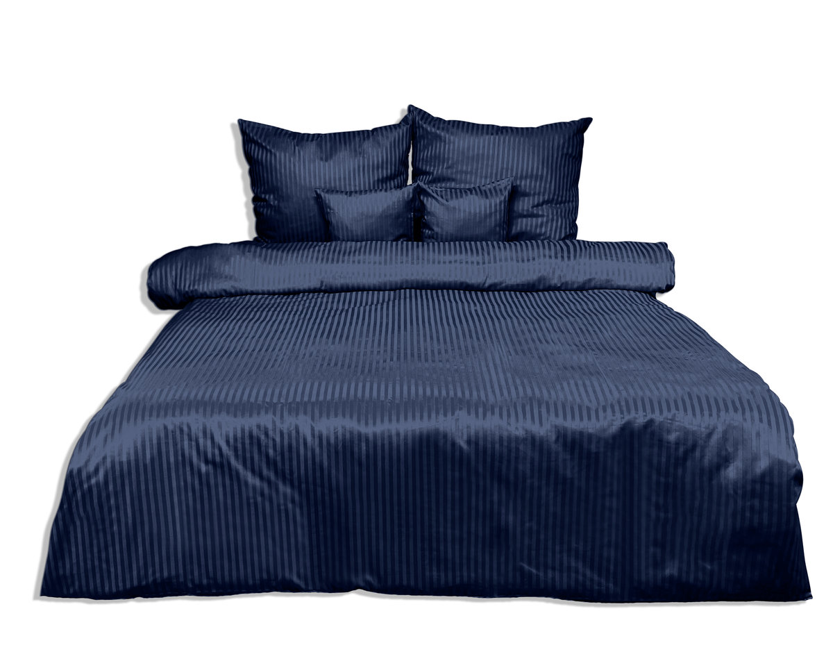 Matex, Pościel z adamaszkowej satyny bawełnianej (220x200-1, 70x80-2)