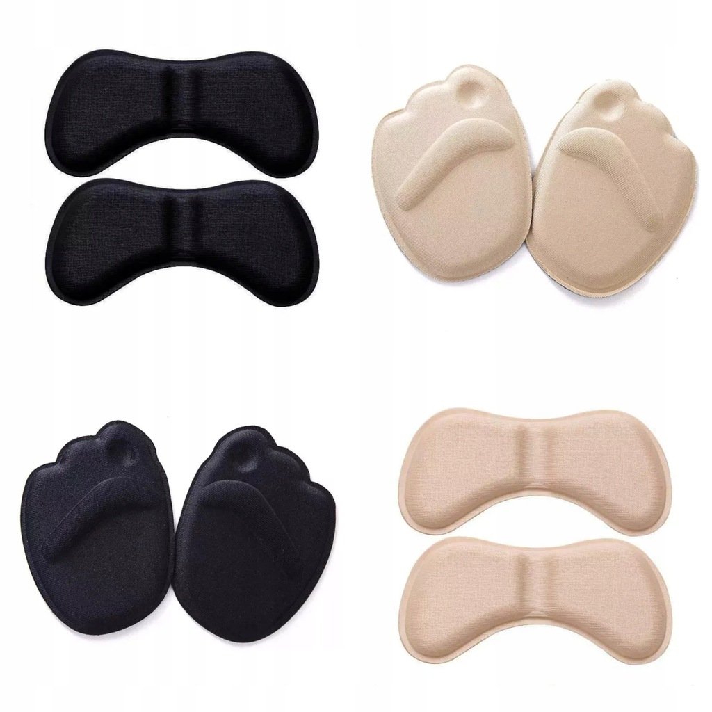 PIANKOWE ZAPIĘTKI PÓŁWKŁADKI BUTÓW ZESTAW 8 SZTUK