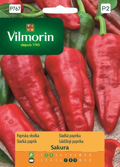 Papryka Sukura 0,5 g Vilmorin