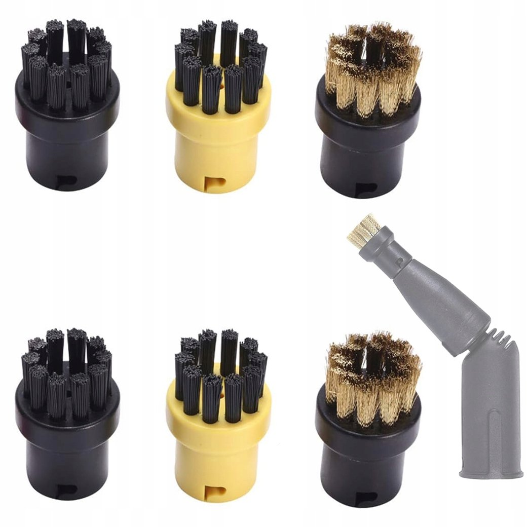 Zestaw 6 okrągłych szczotek do parownicy Kärcher