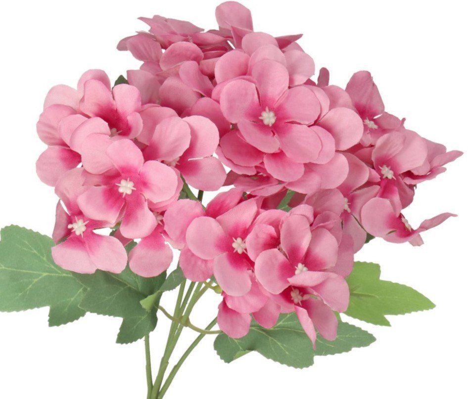SZTUCZNE KWIATY ROŚLINY BUKIET HORTENSJA JAK ŻYWA