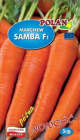 Marchew jadalna Samba F1 5 g POLAN