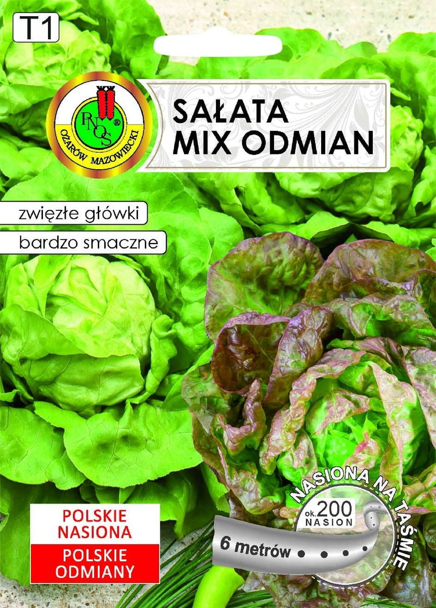 Sałata na taśmie Jubilatka+Edyta Ożarowska 6m PNOS