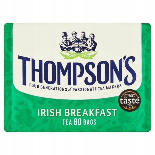 THOMPSONS IRISH BREAKFAST 4x80 herbata 250g IRL