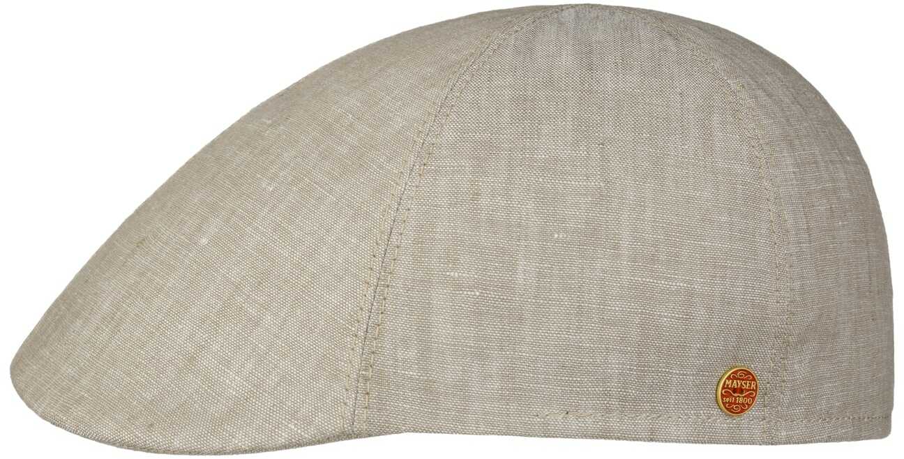 Kaszkiet Lniany Paddy by Mayser, beżowy, 61 cm