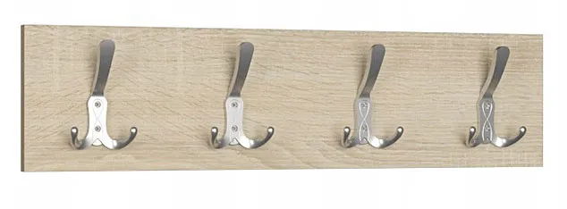 Minimalistyczny Wieszak Na Ubrania Dąb Sonoma D3-R60